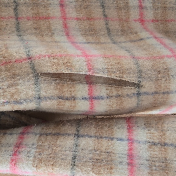 Bernardo plaid wool blend coat - Picture 3 of 4
